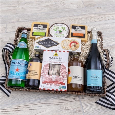 Champagne and Mimosa Gift Basket 