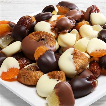 Chocolate Covered Dried Fruit Assortment 9075