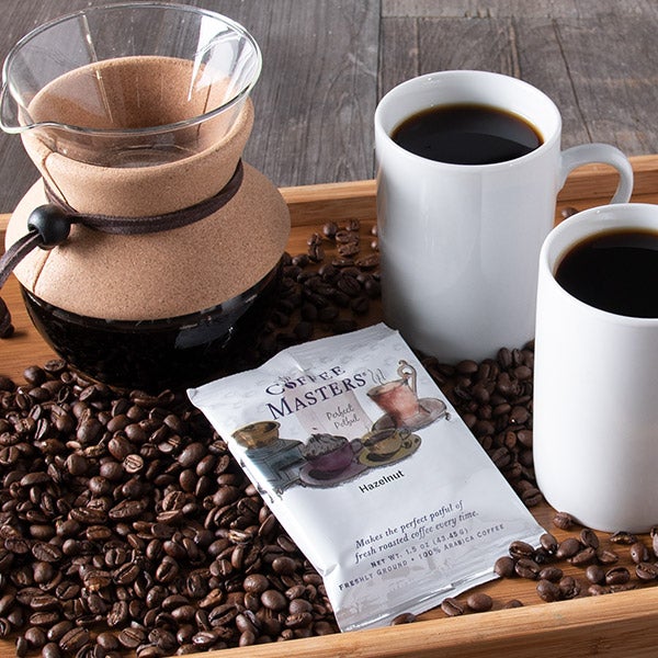 Perfect Potfuls Hazelnut Coffee by Coffee Masters - 1.5 oz. -