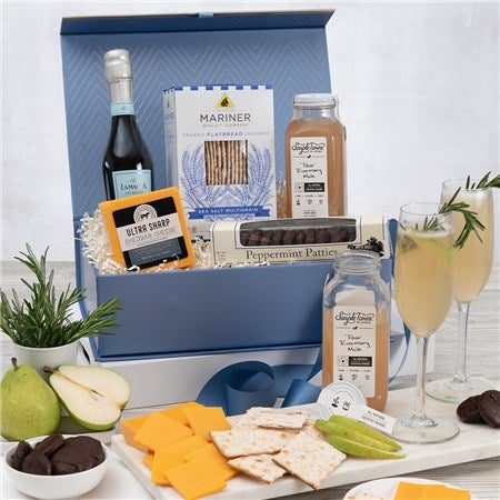 Gourmet Winter Wishes Champagne Gift Box