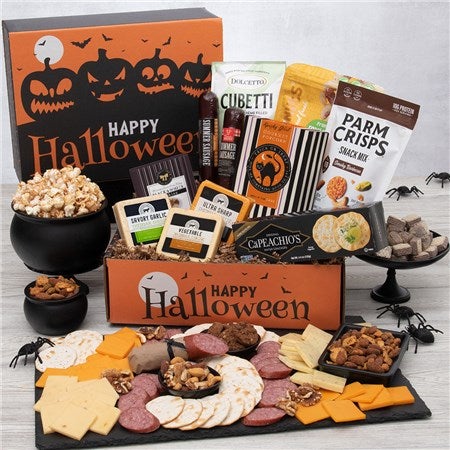 Happy Halloween Meat and Cheese Care Package