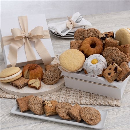 Let It Snow Vanilla and Blondie Baked Goods Classic Gift Box 