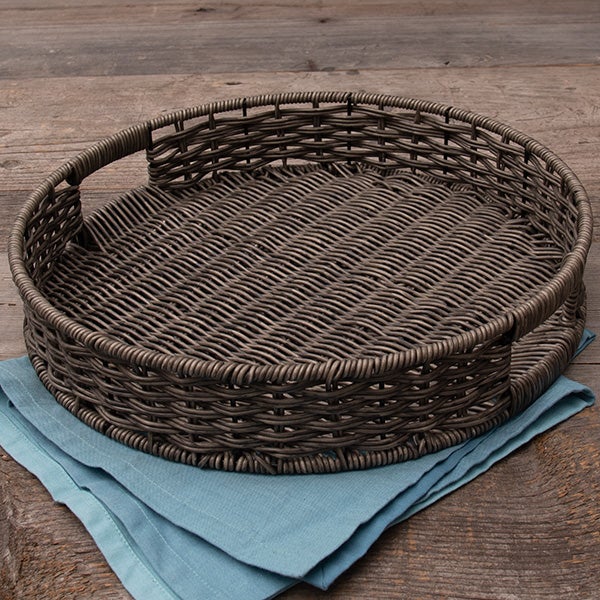 Round Basket - Resin Material - Small                                                                