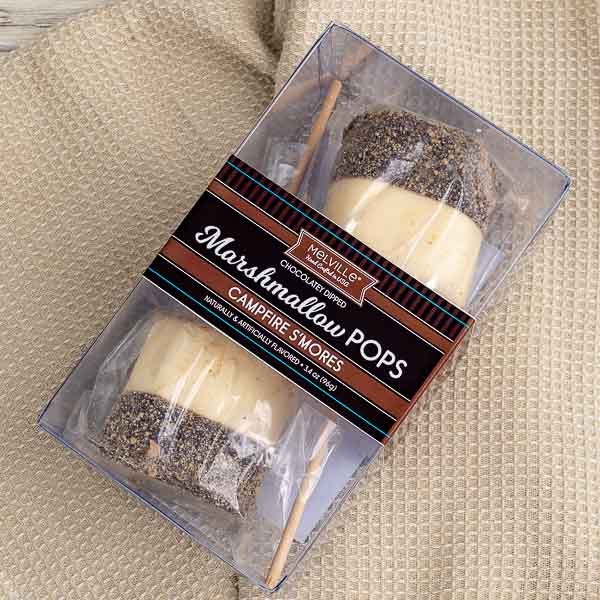 S'mores Marshmallow Pops by Melville Candy - 2 pack -                                                