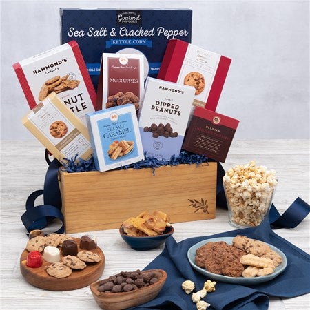 Snack &amp; Chocolate Gift Basket - Classic